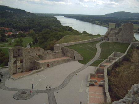 Château de Devin et Danube Château de Devin et Danube