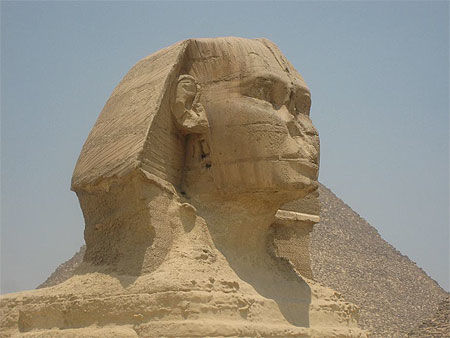 Le sphinx de Gizeh