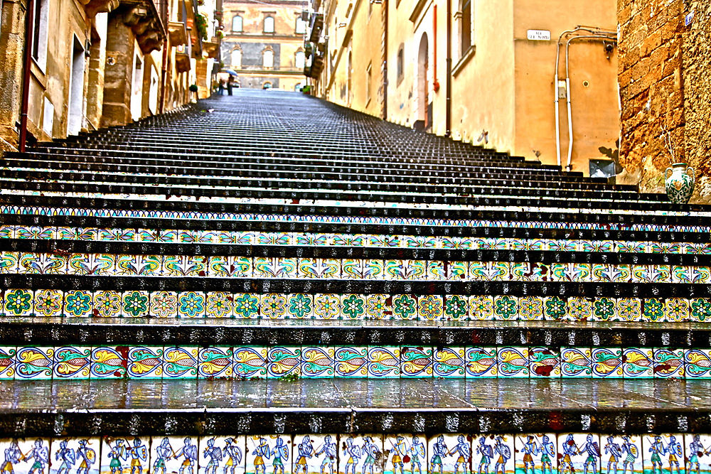 Caltagirone "La ville des céramiques"