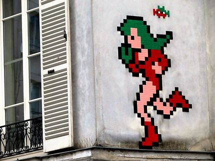 Street art (Invader)