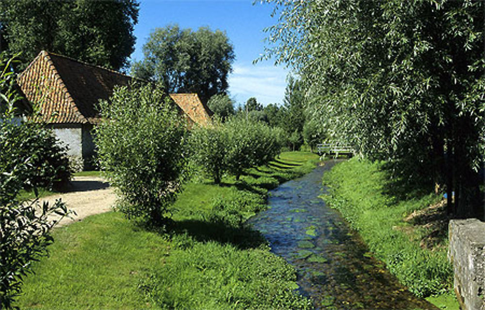 La vallée de la Course à Montreuil-sur-Mer