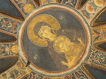 Vierge sur la coupole du Panthéon