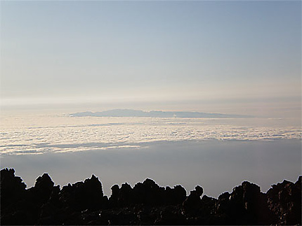 Gran Canaria vue depuis le sommet du teide