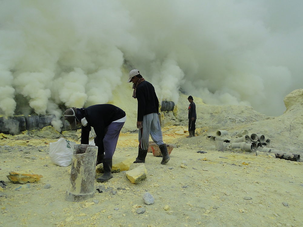 Les forçats du Kawa Ijen