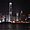Hong Kong skyline la nuit