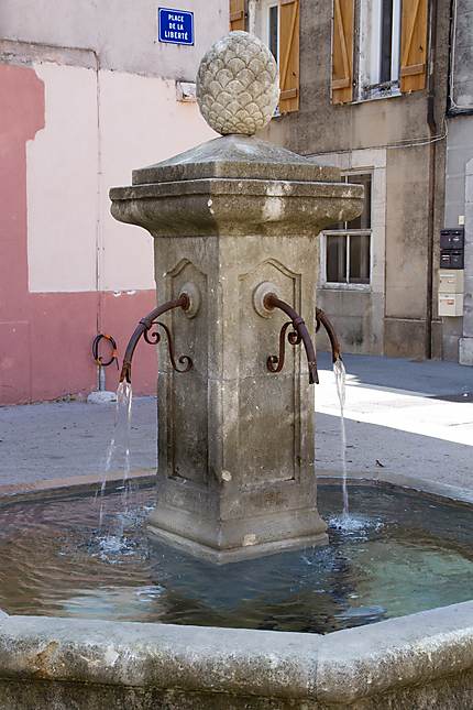 Tourves - La fontaine aux 4 becs
