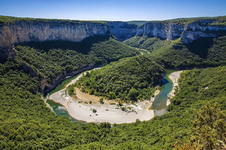 Les gorges de l’Ardèche (Ardèche)