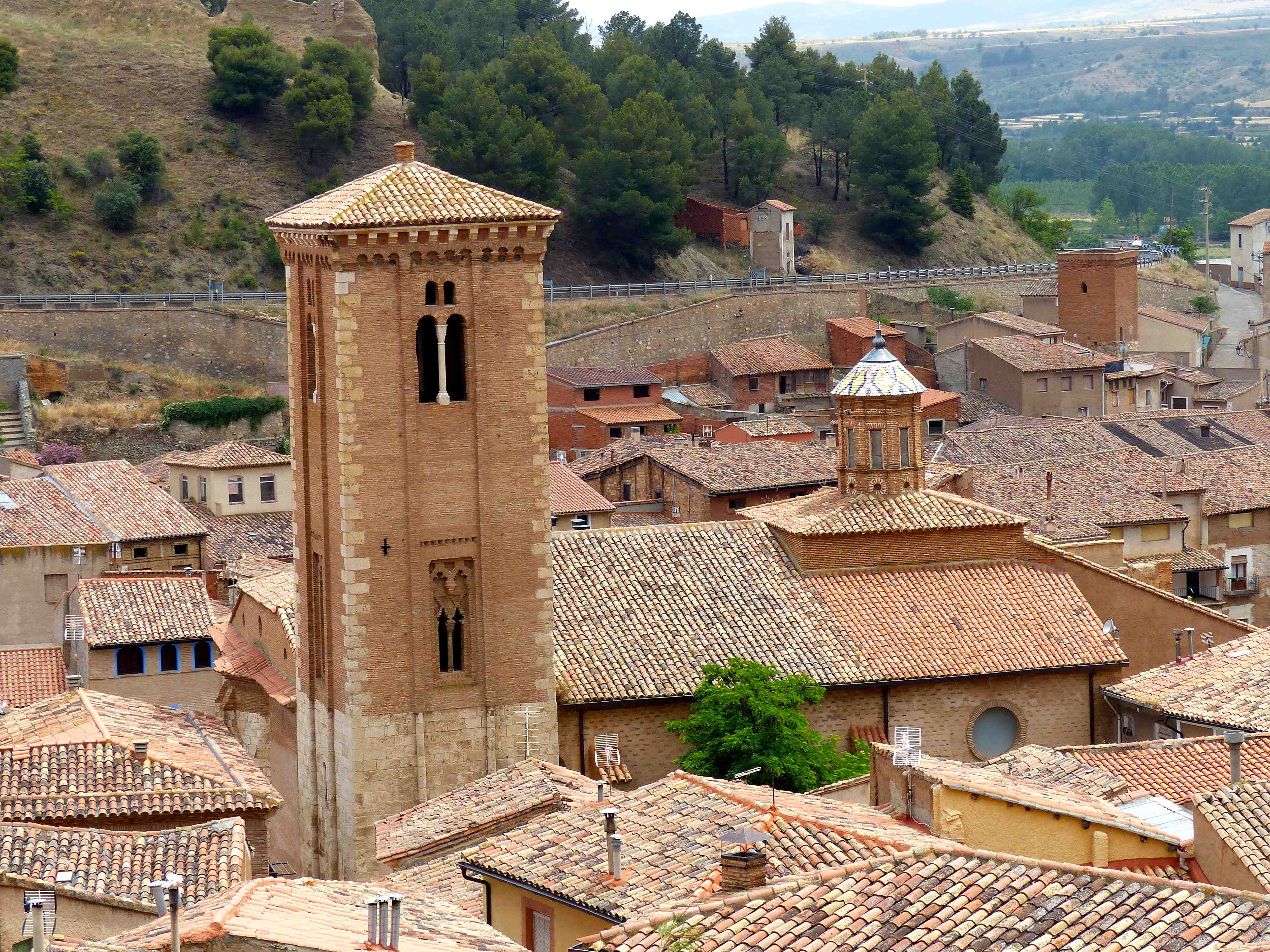 Toits de Daroca