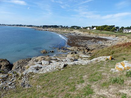 Plage au sable blanc 