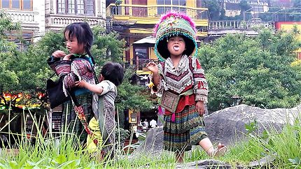 Petite fille vietnamienne