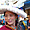 Jolie tibétaine au chapeau