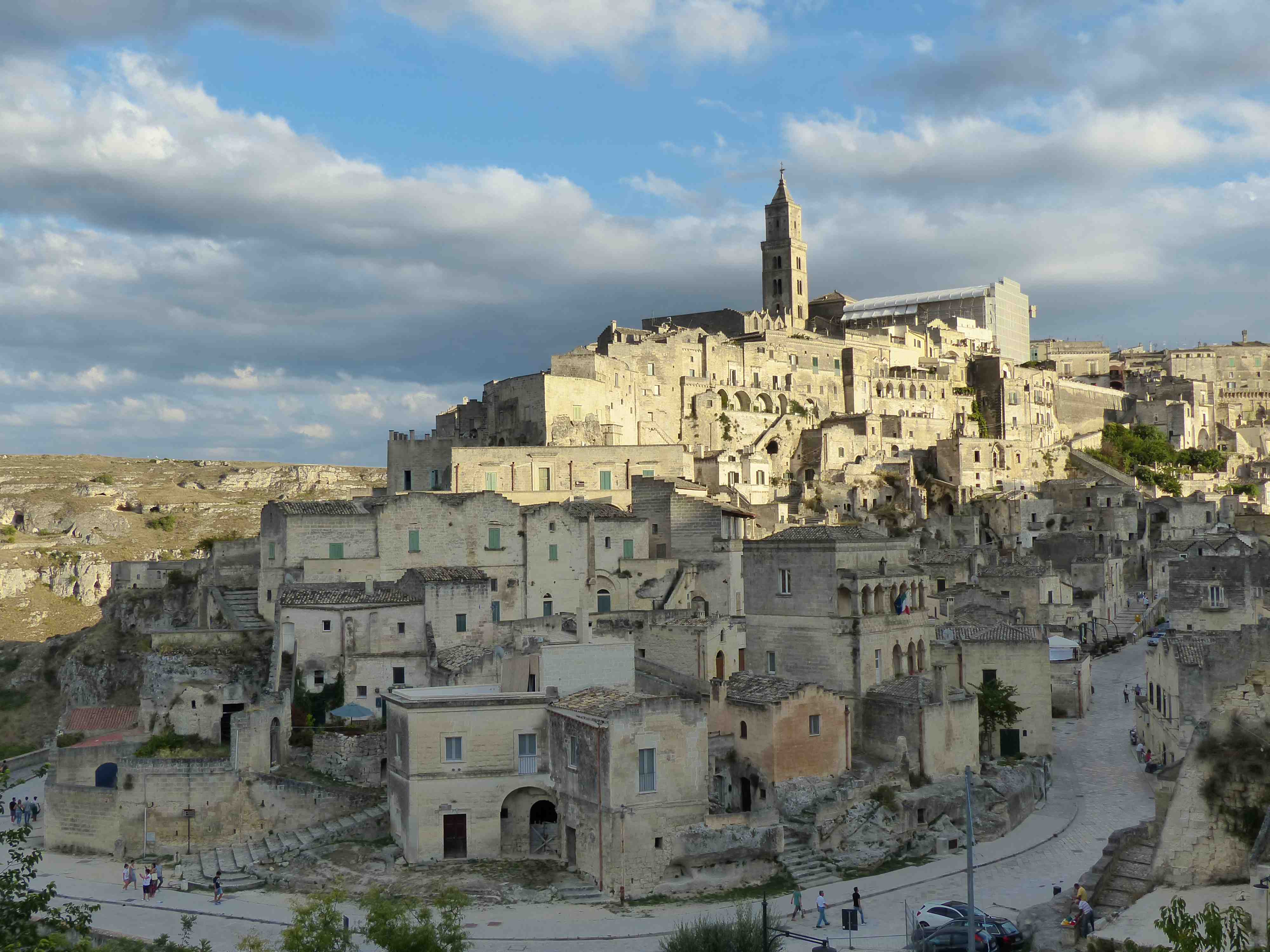 Vue sur Matera Vue sur Matera