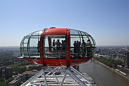 À bord du London Eye