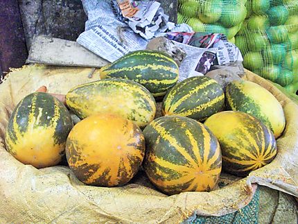 Le grand marché de Puducherry 