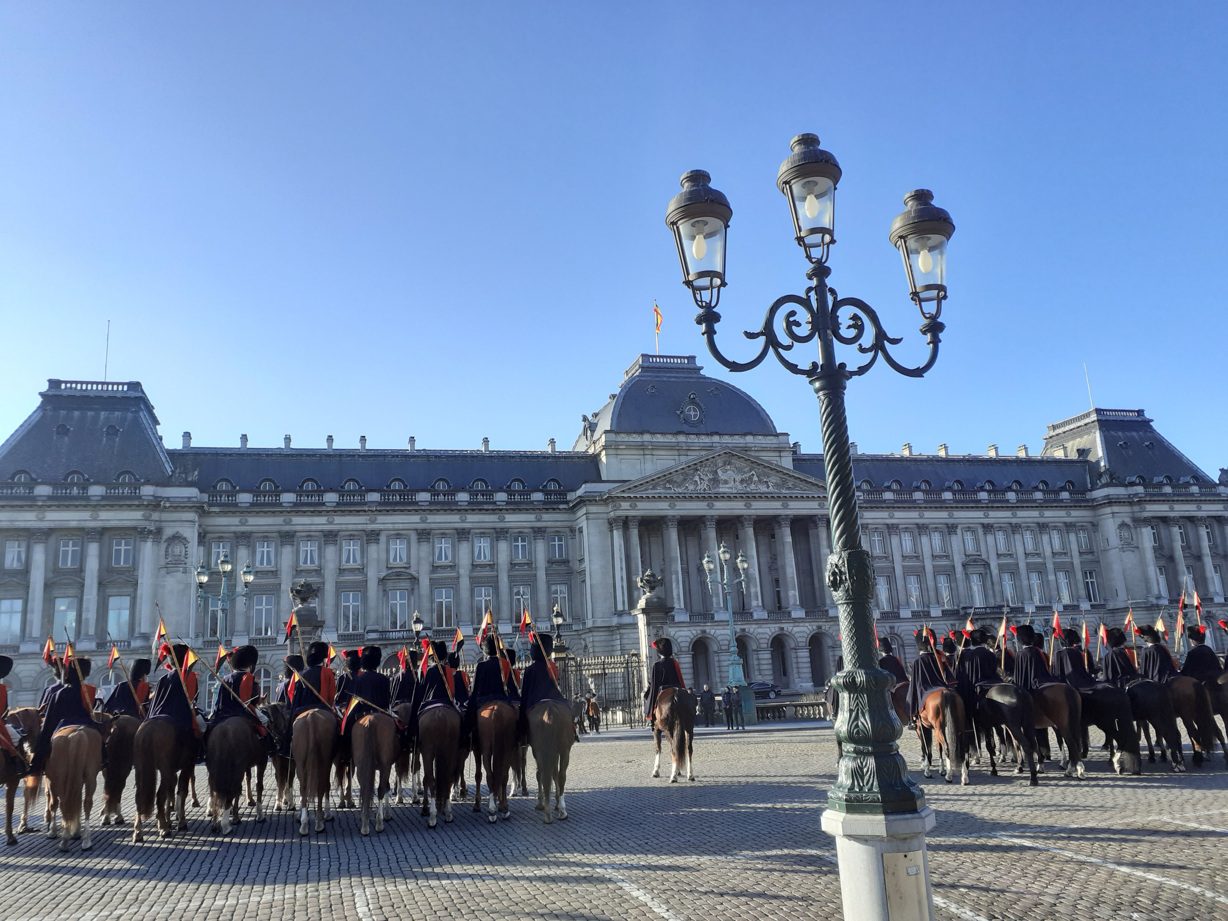 Le palais royal de Bruxelles 