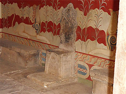 Salle du trône du Roi Minos