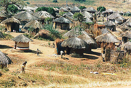 Petit village au Malawi