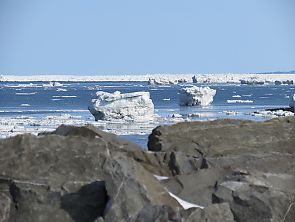 Mini-Iceberg à Pointe-au-Père