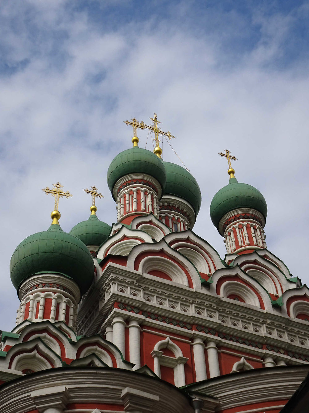 Les bulbes verts, Eglise de la Trinité Nikitniki