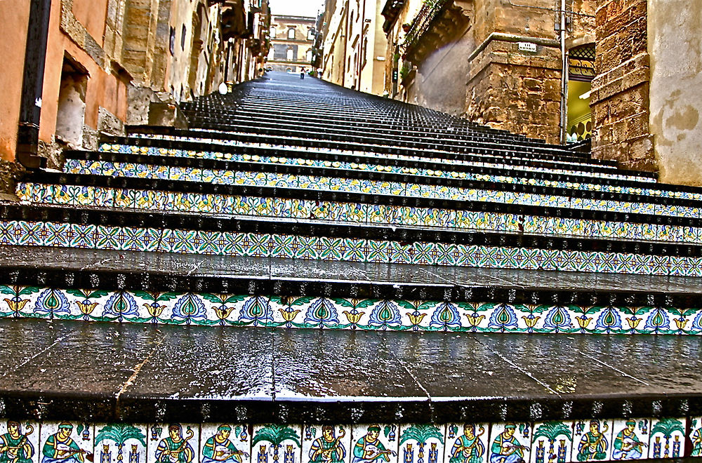 Caltagirone "La ville des céramiques"