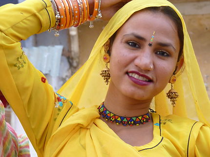 Portrait en Inde