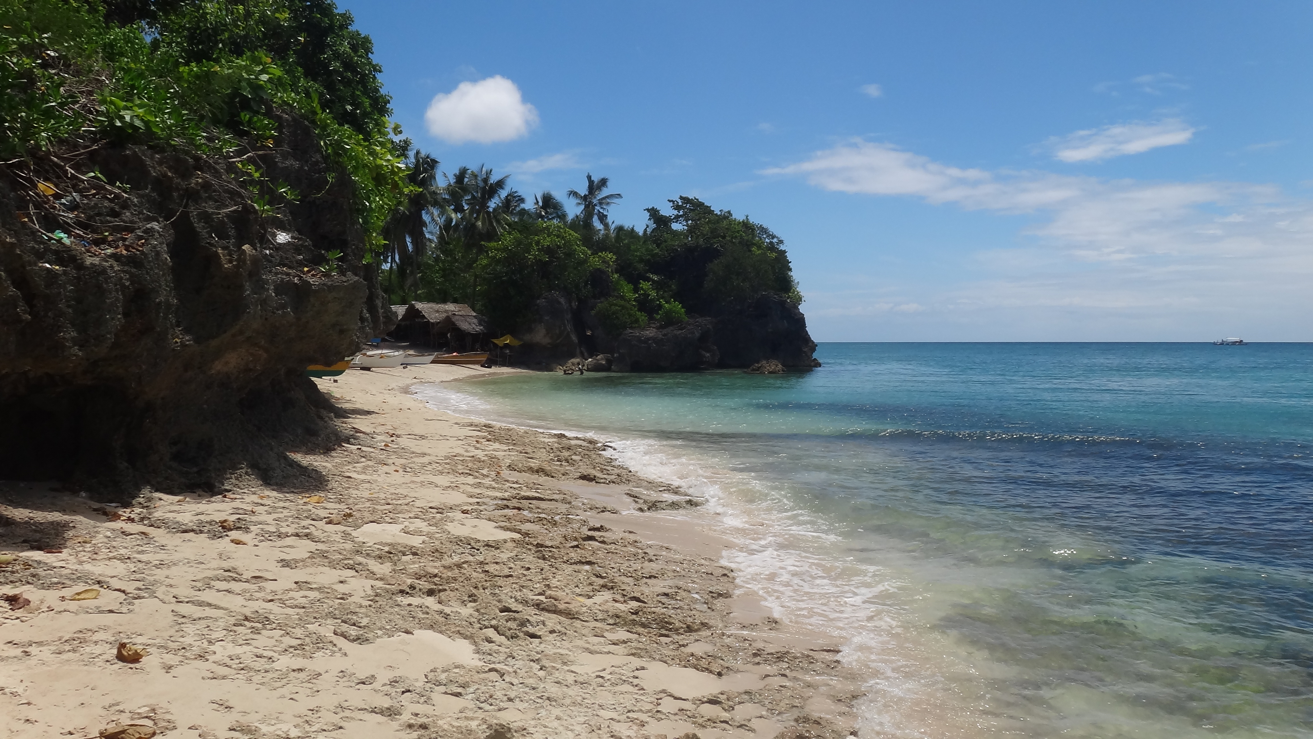 Une plage de Bohol Island Une plage de Bohol Island