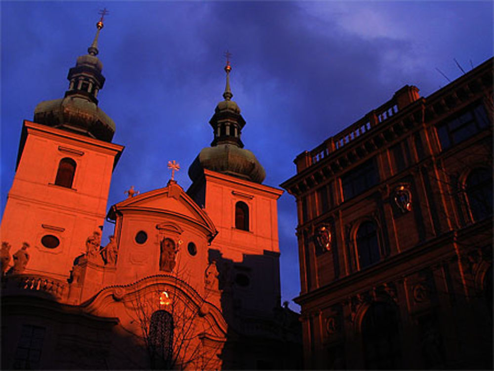 Eglise Saint Gall, le soir...