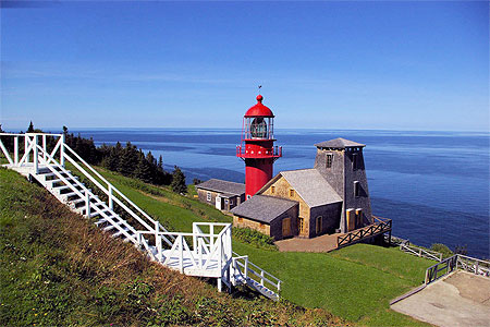 Le phare de Pointe à la Renommée Le phare de Pointe à la Renommée