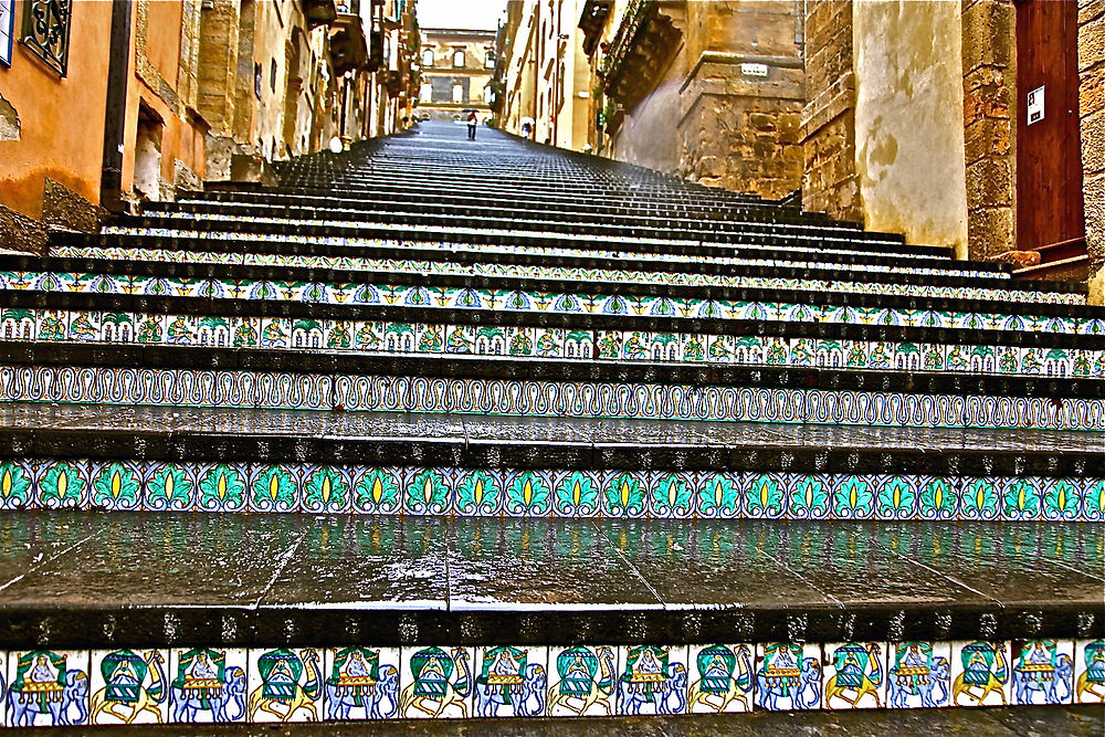 Caltagirone "La ville des céramiques"