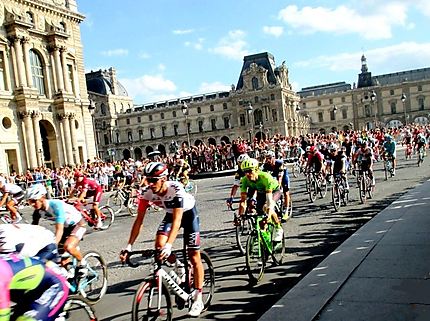 Passage et arrivée du tour de France 2016