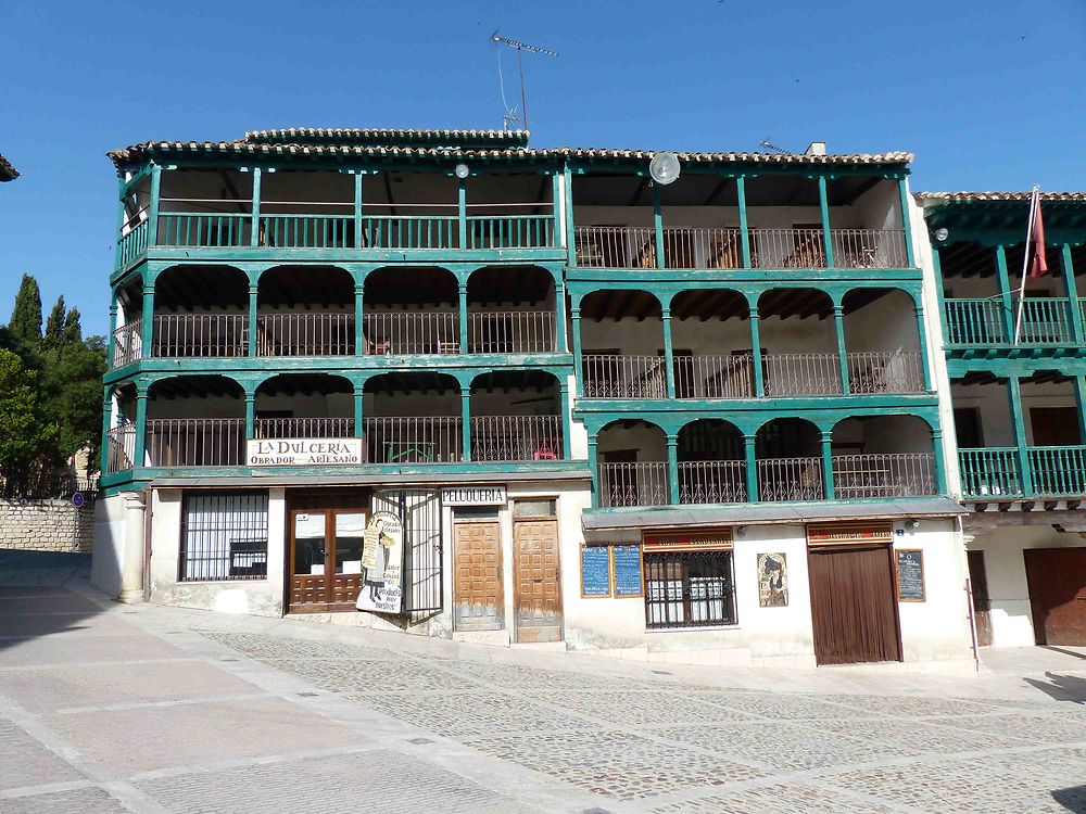 Maisons sur la place de Chinchon