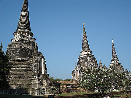 Stûpas du Wat Phra Si Sanphet