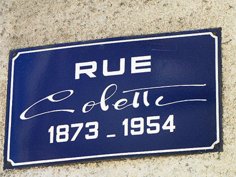 Plaque Colette