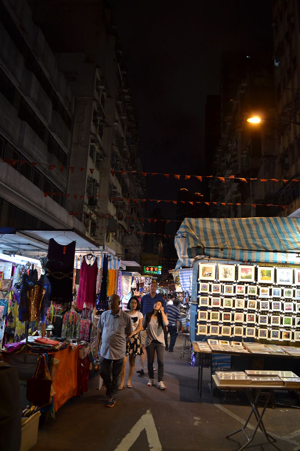 Marché de nuit de Temple Street