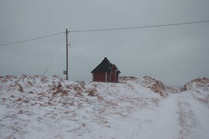 Cabane de pêcheur sur l'Île de Vestvågøy