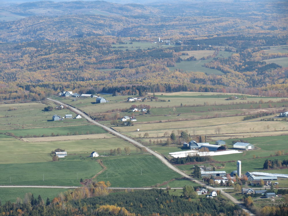 Paysage à St-Donat de Rimouski