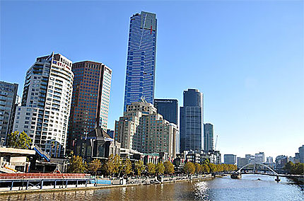 Eureka tower city Melbourne