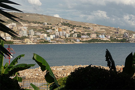 Arrivée à Saranda Arrivée à Saranda