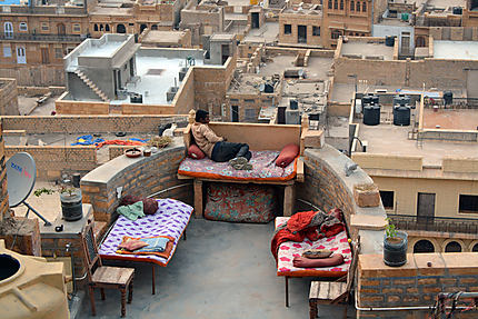 Terrasses à Jaisalmer