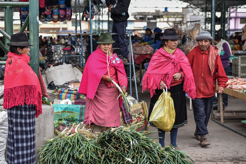 Marché de saquisili