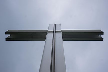 The papal cross