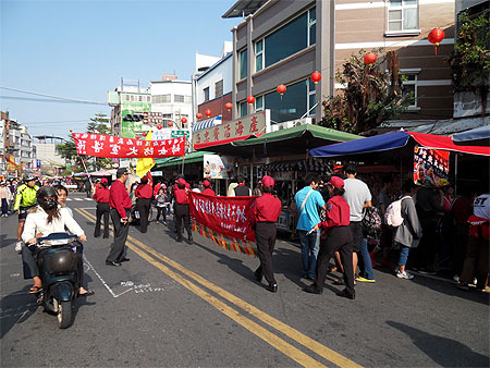 La rue principale de l'île de Cijin La rue principale de l'île de Cijin