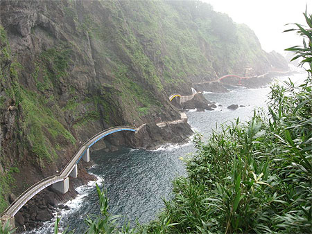 Ulleung-do vue d'en haut Ulleung-do vue d'en haut