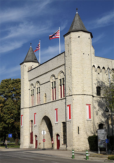 Porte Ste-Croix, Bruges, Belgique Porte Ste-Croix, Bruges, Belgique