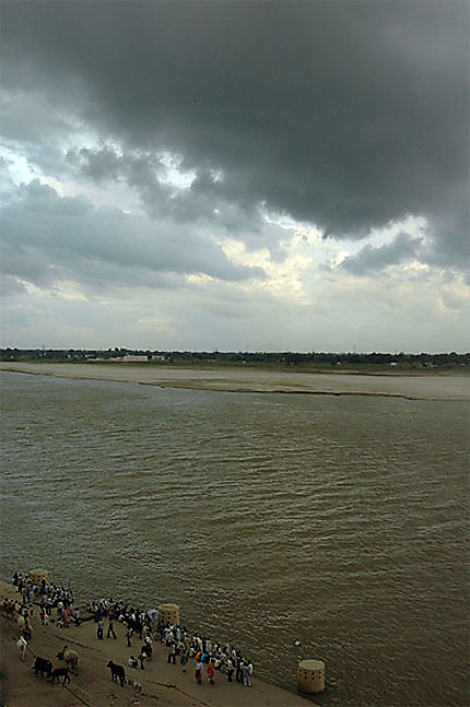 Orage sur le Gange