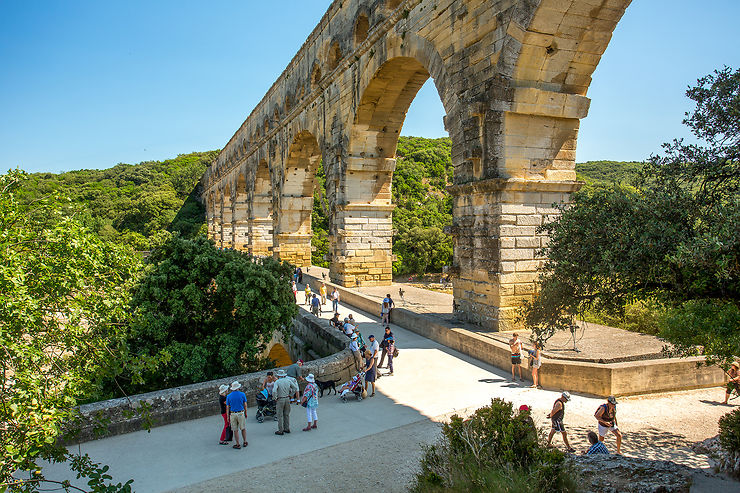 2e jour : visite du pont du Gard et rando dans les environs