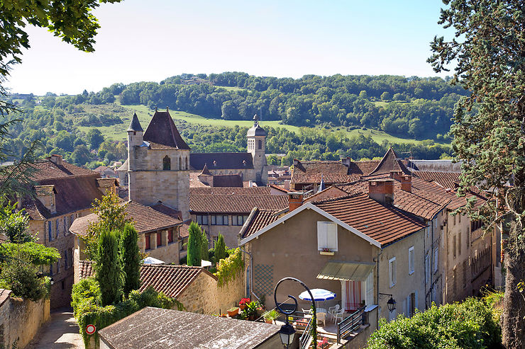 Figeac, la ville du drap et de Champollion