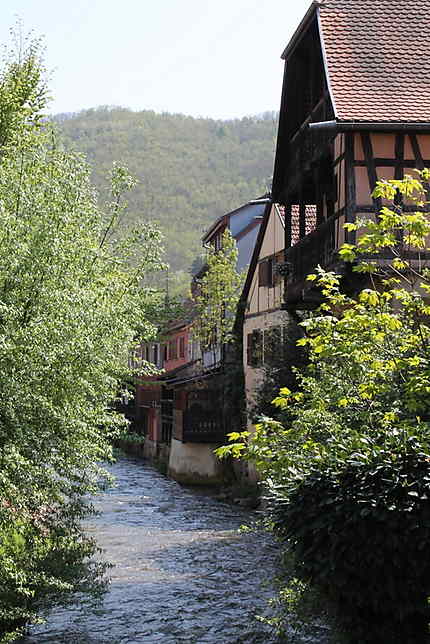 La rivière Weiss à Kaysersberg