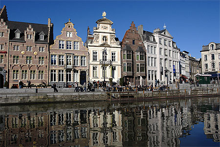 Quai au Blé et canaux, Gand Quai au Blé et canaux, Gand