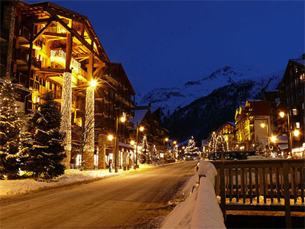 Centre ville de Val d'Isère